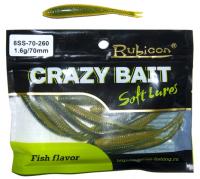 Съедобная силиконовая приманка RUBICON Crazy Bait SS 1.6g, 70mm, цвет 260 (12 шт) Съедобная силиконовая приманка RUBICON Crazy Bait SS 1.6g, 70mm, цвет 260 (12 шт)