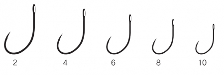 Крючки RUBICON J-TROUT KH11051-06 (10 шт.) Крючки RUBICON J-TROUT KH11051-06 (10 шт.)