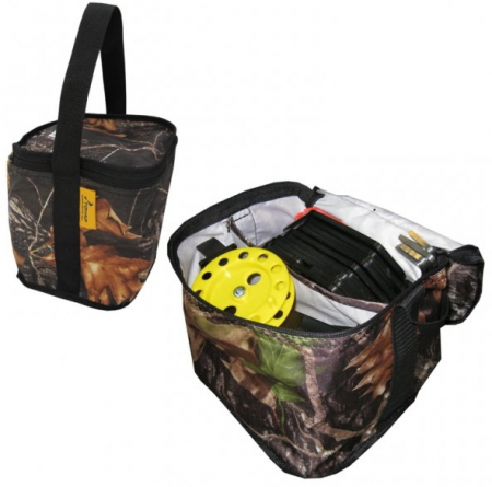 Набор жерлиц на подставке в сумке ТОНАР d=210mm (катушка d=85mm) (10шт)