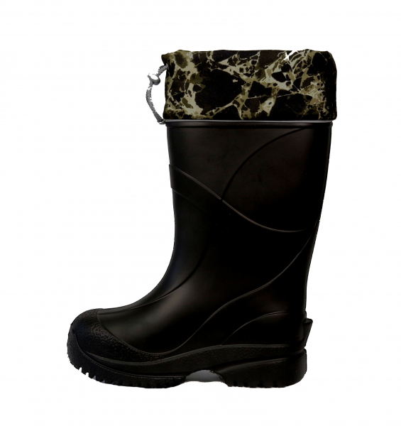 Сапоги мужские «Иваныч» из ЭВА с надставкой и утеплителем Д343-НУ -60С (черный) раз 42-4235