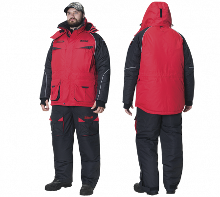 Костюм зимний Alaskan NewPolarM красный/черный раз. XXXLK Костюм зимний Alaskan NewPolarM красный/черный раз. XXXLK