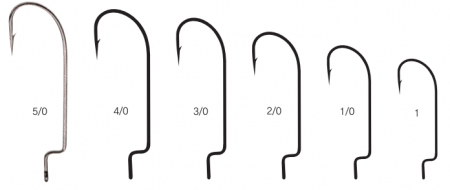 Крючки офсетные RUBICON BS2311-5/0 (10 шт.) Крючки офсетные RUBICON BS2311-5/0 (10 шт.)