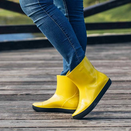 Полусапожки БИО-ПВХ NordMan Alida 6-132 ПС 24 раз. 40 желтый-черный7
