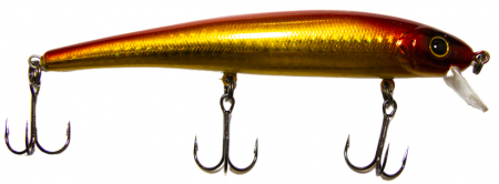 Воблер RUBICON Athlete S, 125mm, 19gr, depth 0,5-1,8m, 455L8