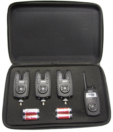 Электронный сигнализатор поклевки в кейсе RUBICON YL-6-3 (3 шт)