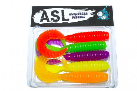 Съедобный-силикон-ASL-Твистер-микс-