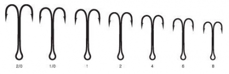 Крючки двойные RUBICON Double Hook KH11040-04/1 (30 шт.)