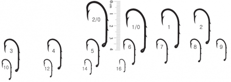 Крючки RUBICON Baitholder Jig KH11015-8/0 (10 шт.) Крючки RUBICON Baitholder Jig KH11015-8/0 (10 шт.)